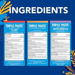 Triple Paste Gift Bundle: Diaper Rash Cream Ointment
